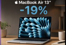 Amazon sconta il prezzo del MacBook Air M5 al passato: -19% Amazon riporta il prezzo del MacBook Air M5 al passato: -19% - macitynet.it