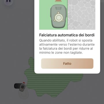 Recensione robot tagliaerba MOVA ViAX 500, mappa da solo il giardino - macitynet.it