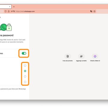 Come sigillare le chat di WhatsApp Web con una password - macitynet.it