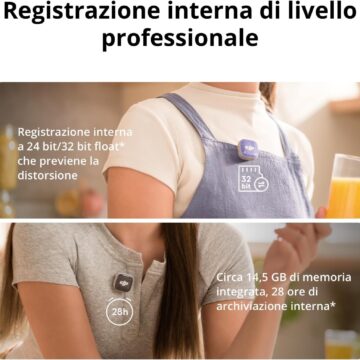 DJI Mic Mini 2S punta sulla registrazione interna per non perdere l'audio - macitynet.it