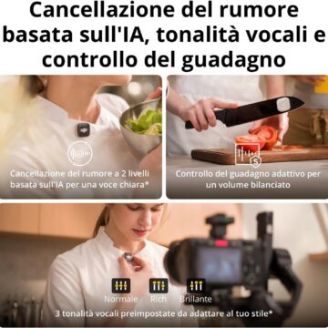 DJI Mic Mini 2S punta sulla registrazione interna per non perdere l'audio - macitynet.it