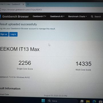 Recensione Geekom IT 13 Max 2026, piccolo e potente - macitynet.it
