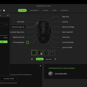 Recensione Razer Naga V3 Pro, il mouse pro 50K che è uno ma anche tre - macitynet.it
