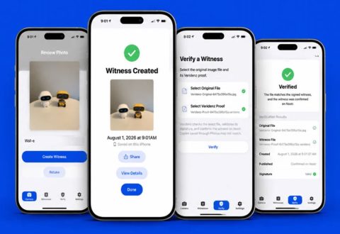 Veridenz, l’app per iPhone che certifica la genuinità delle foto