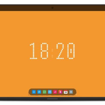 Con Cadran trasformate lo sfondo del Mac in un orologio - macitynet.it
