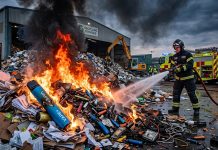 Batterie e sigarette elettroniche nei rifiuti: nel Regno Unito è emergenza incendi Batterie e sigarette elettroniche nei rifiuti: nel Regno Unito è emergenza incendi, danni da 1 miliardo - macitynet.it