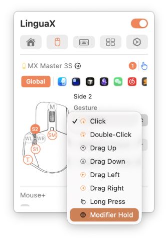 LinguaX per Mac vi fa rimappare qualsiasi mouse, anche l'originale Apple - macitynet.it LinguaX per Mac vi fa rimappare qualsiasi mouse, anche l'originale Apple - macitynet.it