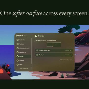 Con Paperman lo schermo del Mac diventa di carta per non farvi bruciare più gli occhi - macitynet.it