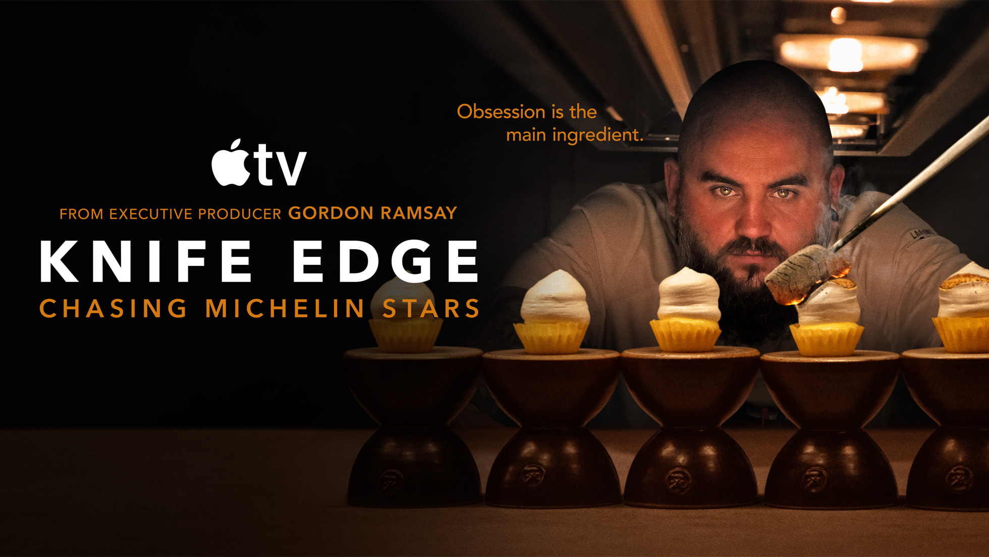 Knife Edge, seconda stagione su Apple TV Knife Edge - Per una Stella Michelin, seconda stagione su Apple TV