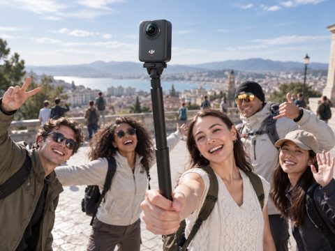 DJI Osmo 360 II arriva in Italia: 8K a 60 fps e lenti sostituibili