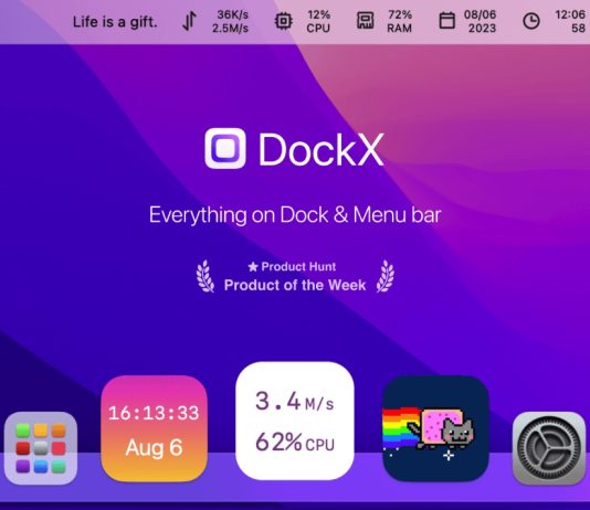 Risorse di sistema Mac sempre sott’occhio con DocX Pro Risorse di sistema sempre sott'occhio con DocX Pro per Mac - macitynet.it