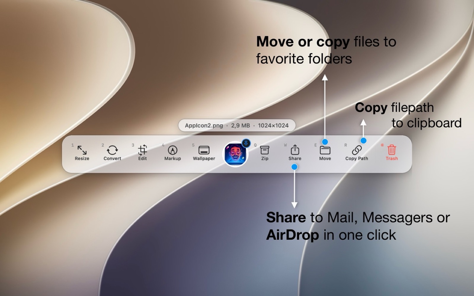 FilePane per Mac semplifica tutto con un drag-and-drop - macitynet.it FilePane per Mac semplifica tutto con un drag-and-drop - macitynet.it