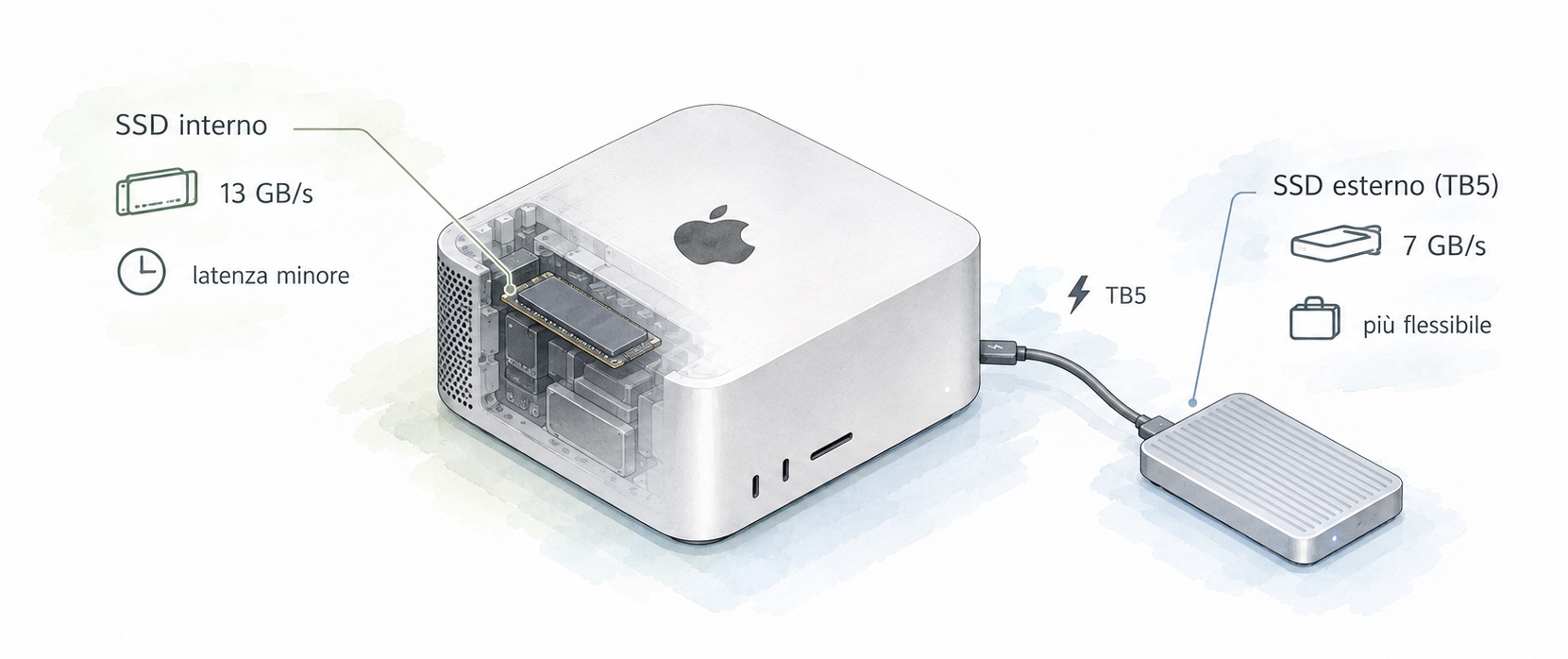 Mac Studio M5 Ultra 96 GB vs 256 GB: 7.000 contro 14.000 euro - macitynet.it Mac Studio M5 Ultra 96 GB vs 256 GB: 7.000 contro 14.000 euro - macitynet.it