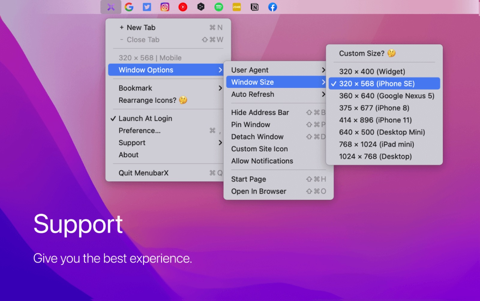 MenubarX Pro, il browser da menu bar che trasforma il Mac in una centrale web - macitynet.it MenubarX Pro, il browser da menu bar che trasforma il Mac in una centrale web - macitynet.it