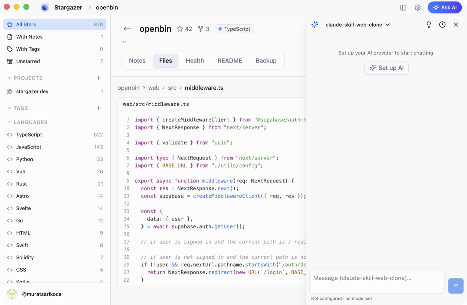 Con Stargazer per Mac gestite le repository stellate su GitHub - macitynet.it Con Stargazer per Mac gestite le repository stellate su GitHub - macitynet.it