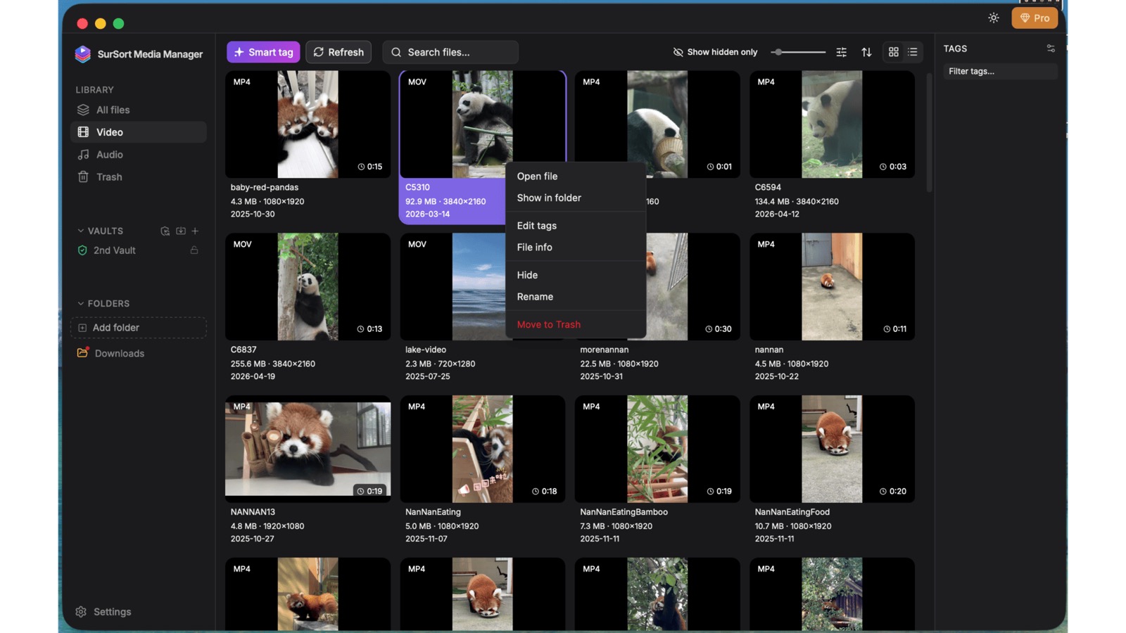 Gestite video e audio su Mac con SurSort Media Manager - macitynet.it Gestite video e audio su Mac con SurSort Media Manager - macitynet.it