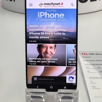 IFA 2026, la nuova serie di smartphone P80 di TCL - macitynet.it