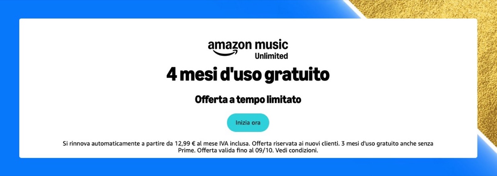 Amazon Music Unlimited, fino a 4 Mesi GRATIS per tutti - macitynet.it Amazon Music Unlimited, fino a 4 Mesi GRATIS per tutti - macitynet.it