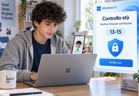 Windows 11 dirà alle app se davanti allo schermo c’è un minore