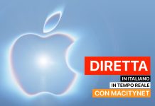 Evento Apple 9 settembre: tutta la cronaca in italiano con Macitynet Evento Apple 9 settembre: come seguirlo in italiano con Macitynet - macitynet.it