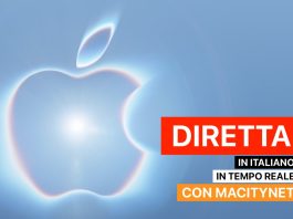Evento Apple 9 settembre: tutta la cronaca in italiano con Macitynet Evento Apple 9 settembre: come seguirlo in italiano con Macitynet - macitynet.it