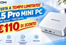 GEEKOM A5 Pro Mini PC, -110 € sul modello 2026 con AMD Ryzen 7000 GEEKOM A5 Pro Mini PC, -110 € sul modello 2026 con AMD Ryzen 7000 - macitynet.it