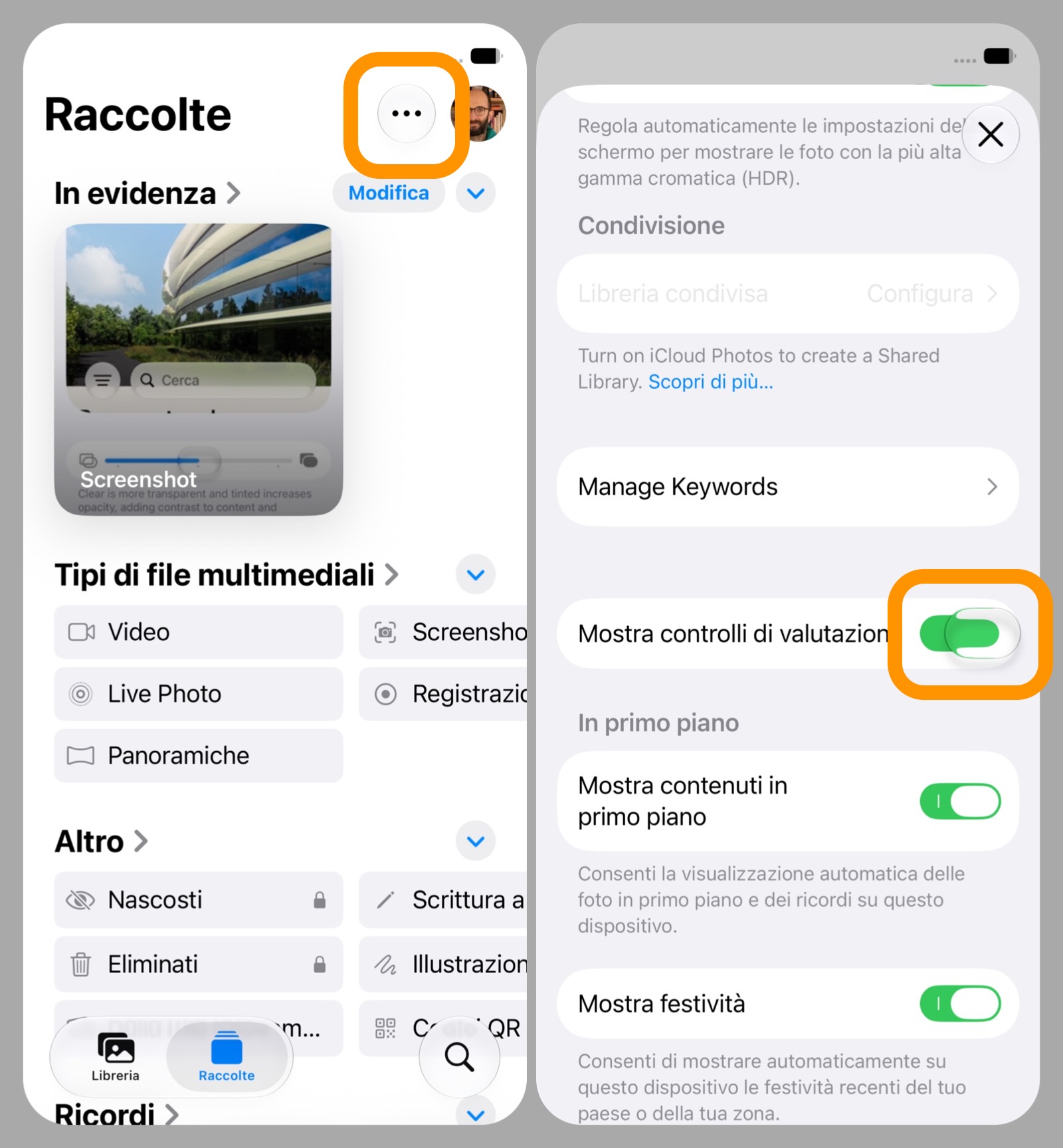 iOS 27: come dare un voto alle foto nel rullino di iPhone - macitynet.it iOS 27: come dare un voto alle foto nel rullino di iPhone - macitynet.it