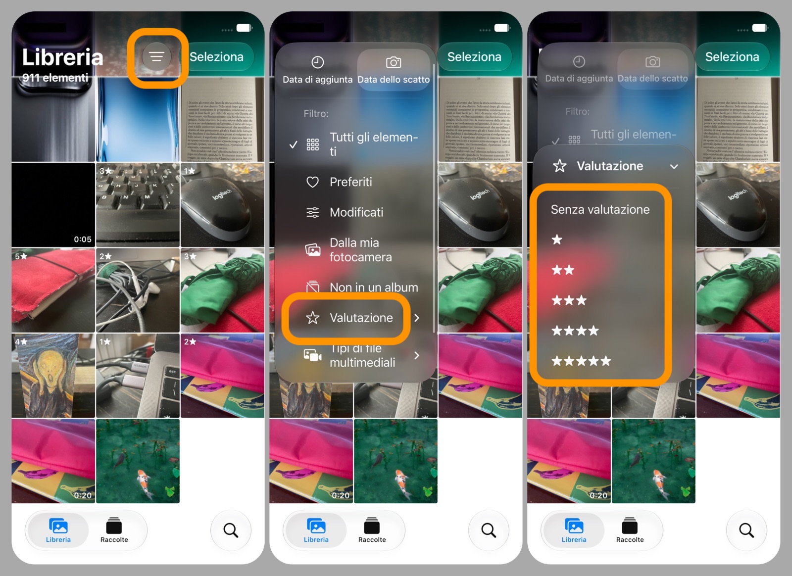 iOS 27: come dare un voto alle foto nel rullino di iPhone - macitynet.it iOS 27: come dare un voto alle foto nel rullino di iPhone - macitynet.it