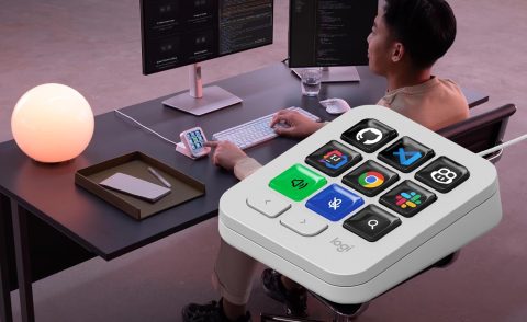 Logitech MX Keypad porta i comandi degli agenti IA sui tasti fisici