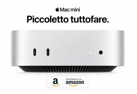 Nuovi Mac mini su Amazon da 215,80 euro al mese: arrivano gi