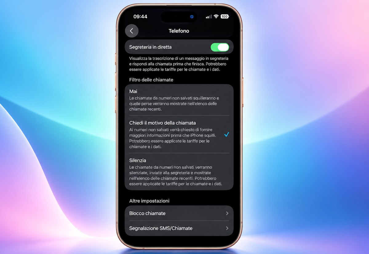 Stop spam telefonico: anche in Italia iPhone chiede agli sconosciuti perché chiamano - macitynet.it Stop spam telefonico: anche in Italia iPhone chiede agli sconosciuti perché chiamano - macitynet.it