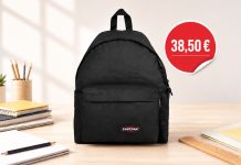 Eastpak Padded Pak’r a 38,50 euro: l’offerta giusta per il ritorno a scuola Eastpak Padded Pak’r a 38,50 euro: l’offerta giusta per il ritorno a scuola - macitynet.it