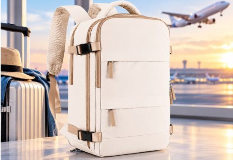 Lo zaino miracoloso per Ryanair: comprime i vestiti sottovuoto ed è al minimo