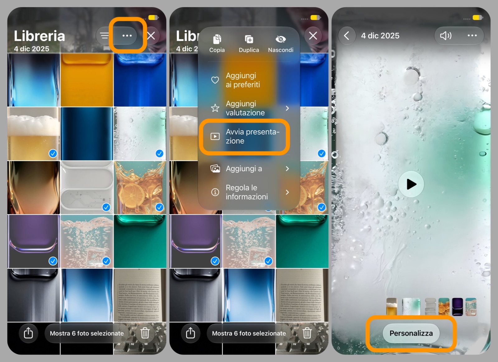 iOS 27: come creare uno slideshow con foto e video su iPhone - macitynet.it iOS 27: come creare uno slideshow con foto e video su iPhone - macitynet.it