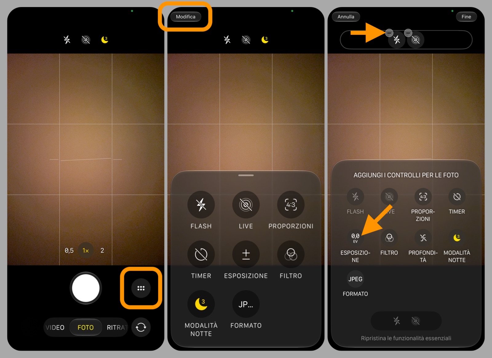 iOS 27: come personalizzare i controlli della Fotocamera di iPhone - macitynet.it iOS 27: come personalizzare i controlli della Fotocamera di iPhone - macitynet.it