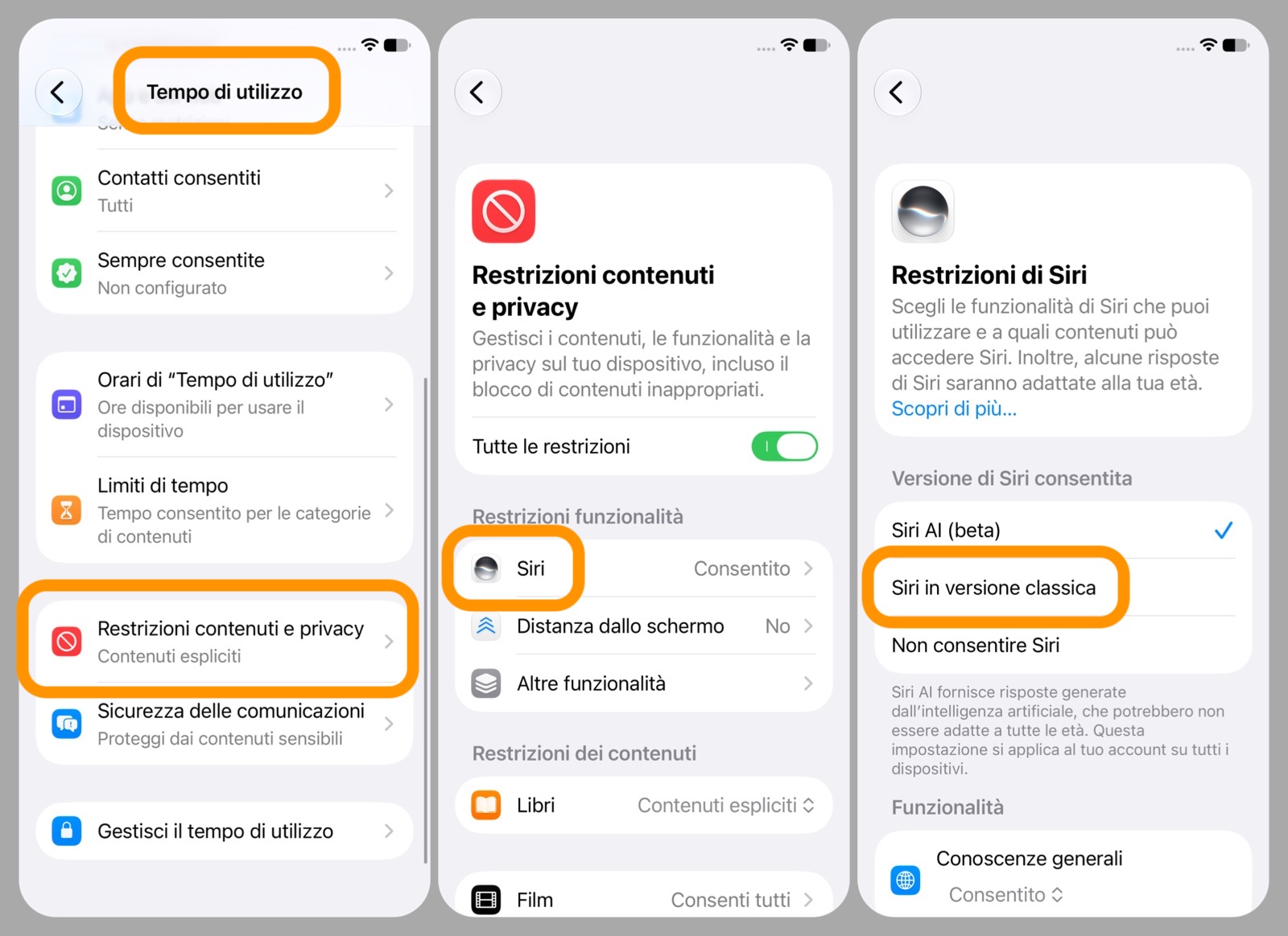 iOS 27: come ripristinare la vecchia Siri su iPhone - macitynet.it iOS 27: come ripristinare la vecchia Siri su iPhone - macitynet.it