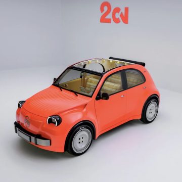 Citroën 2 CV elettrica, le foto di esterni e interni: l'obiettivo è 15.000 euro - macitynet.it