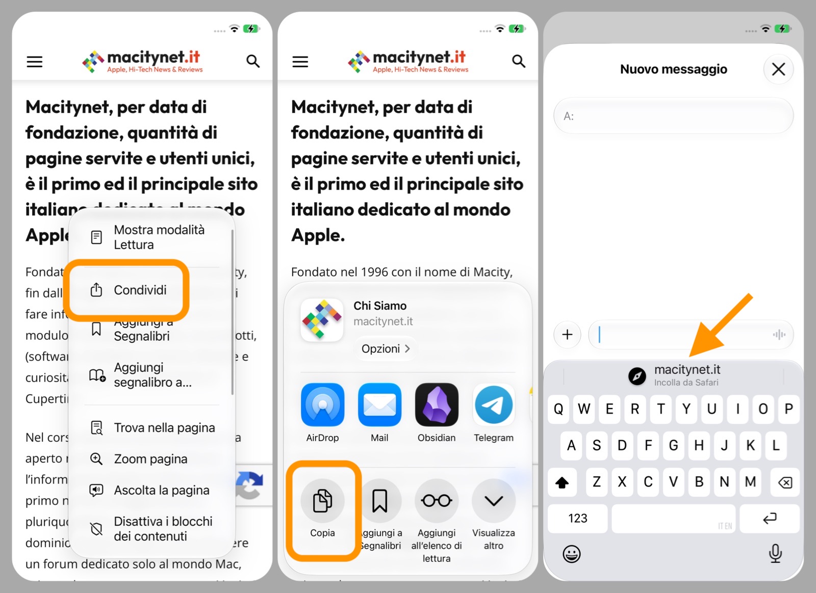 iOS 27: come incollare dagli appunti in metà passaggi - macitynet.it iOS 27: come incollare dagli appunti in metà passaggi - macitynet.it