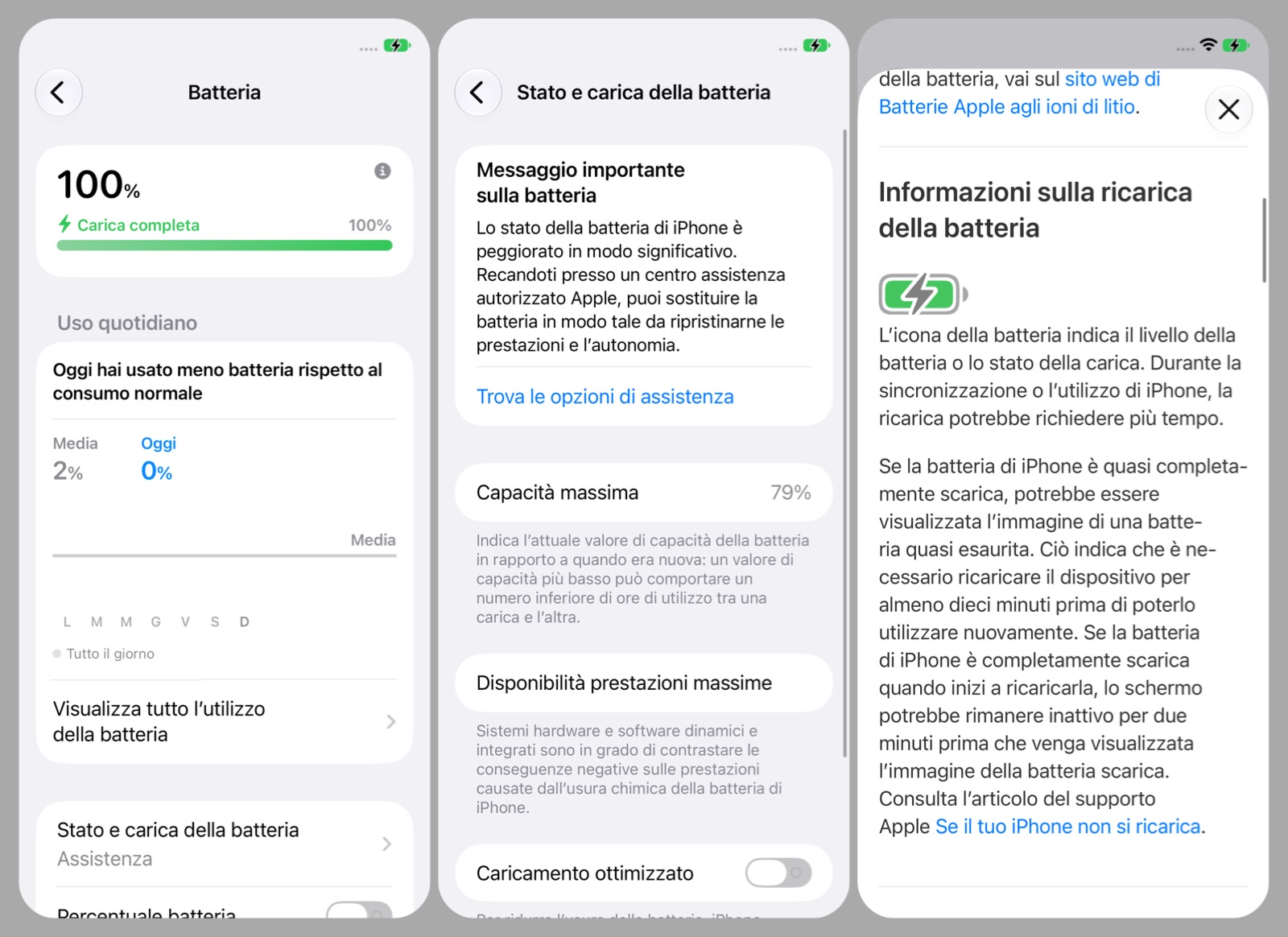 Batteria iPhone: 3 azioni per preservarla - macitynet.it Batteria iPhone: 3 azioni per preservarla - macitynet.it