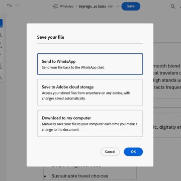 Come modificare un PDF direttamente da WhatsApp Web - macitynet.it