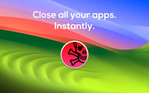 Chiudete tutte le app su Mac in un click con AppKiller