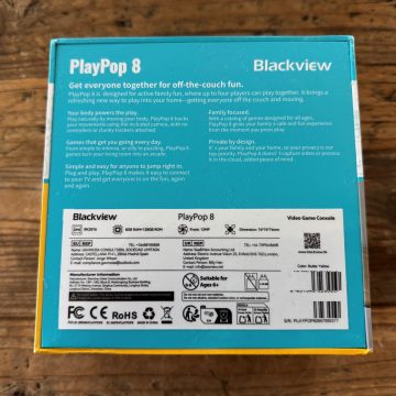Recensione console PlayPop 8 Blackview: gioco e movimento per bambini fuori e dentro - macitynet.it