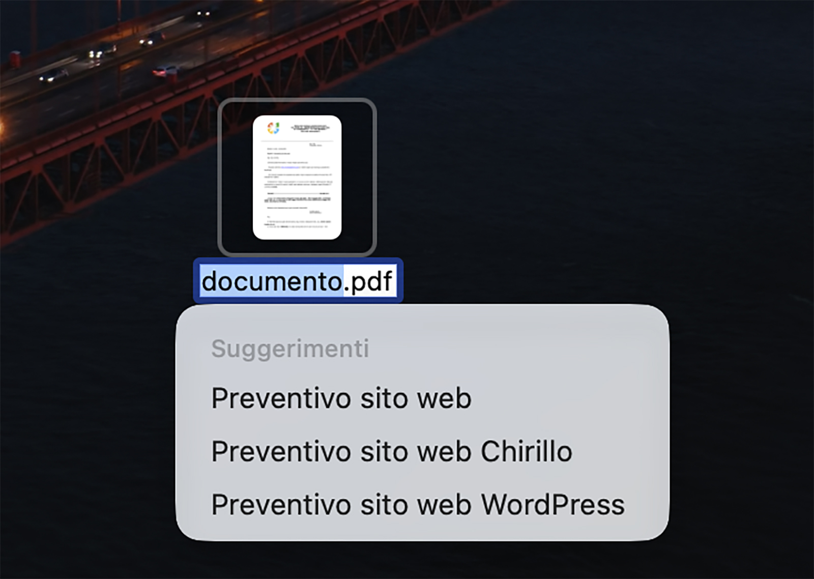 macOS 27, grazie all'AI il Finder può darci una mano se non sappiamo come rinominare i file - macitynet.it macOS 27, grazie all'AI il Finder può darci una mano se non sappiamo come rinominare i file - macitynet.it