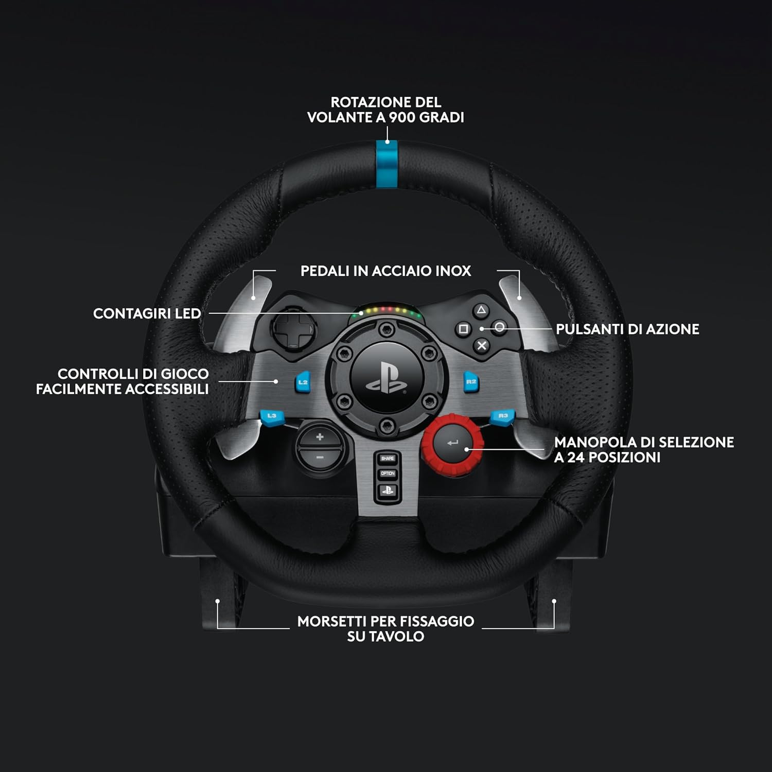 Senti le curve nelle mani: Logitech G29 con pedali e cambio al Prime Day a 219,99 euro - macitynet.it Senti le curve nelle mani: Logitech G29 con pedali e cambio al Prime Day a 219,99 euro - macitynet.it