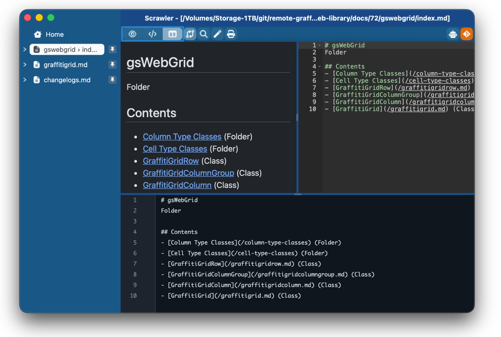Scrawler porta Markdown, Git e AI nello stesso editor per Mac