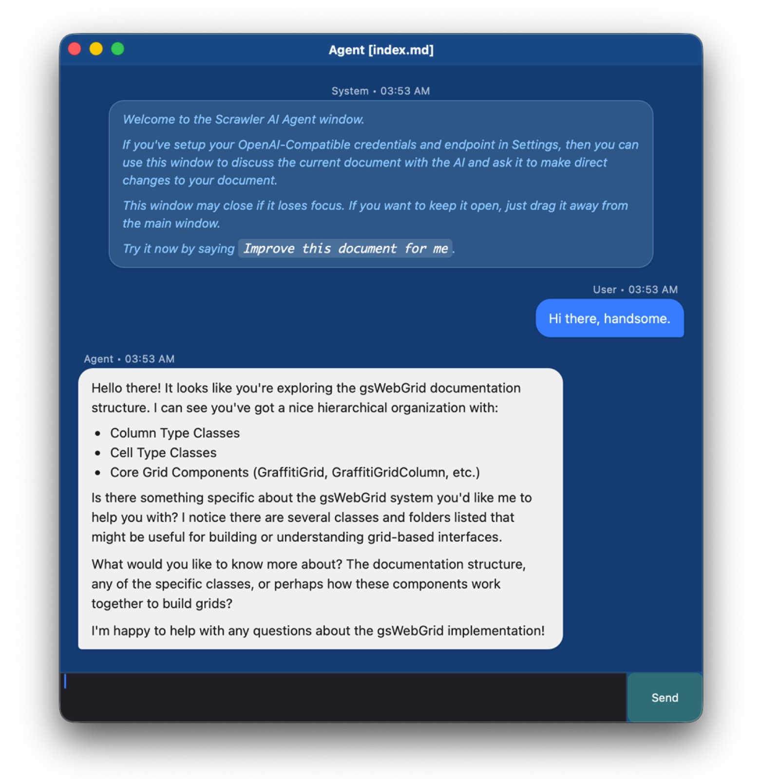 Scrawler porta Markdown, Git e AI nello stesso editor per Mac - macitynet.it Scrawler porta Markdown, Git e AI nello stesso editor per Mac - macitynet.it
