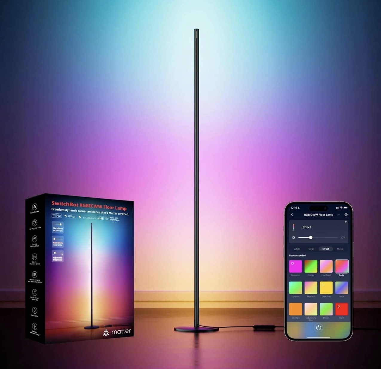 SwitchBot RGBICWW Floor Lamp SwitchBot RGBICWW Floor Lamp