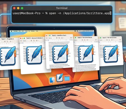 Mac, come aprire due volte la stessa applicazione con un semplice comando Come aprire più volte la stessa applicazione su Mac - macitynet.it
