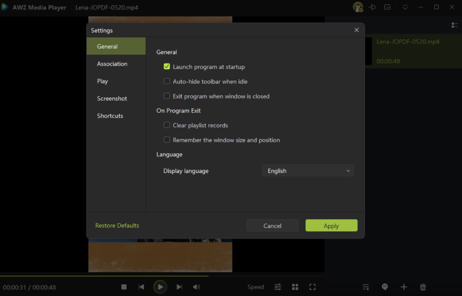 Per riprodurre e tagliare video su Mac usate AWZ Media Player - macitynet.it