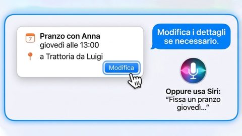 macOS, come aggiungere o modificare eventi in Calendario con il linguaggio naturale